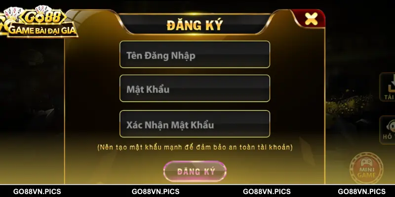 Trải nghiệm đa dạng với kho game cực khủng khi đăng ký Go88 