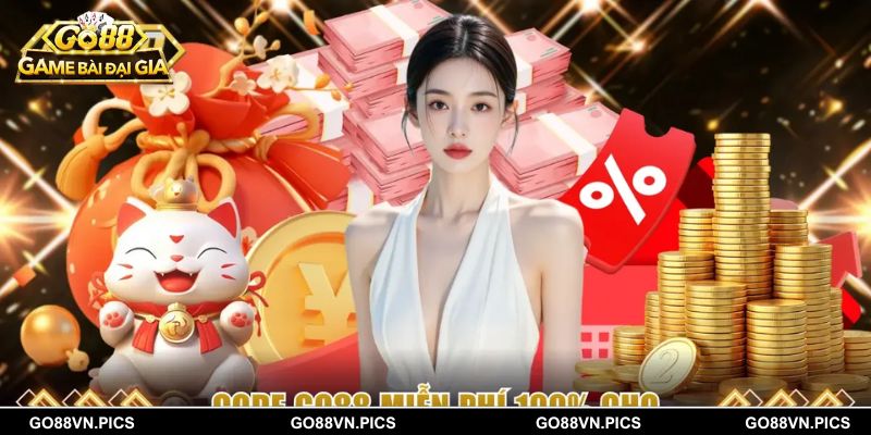 Nhận khuyến mãi GiftCode Go88 qua các chương trình ưu đãi